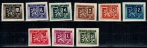 HERBY CZECHOSŁOWACJA MI.415-423**