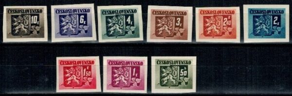 HERBY CZECHOSŁOWACJA MI.415-423**