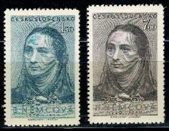SŁAWNI LUDZIE CZECHOSŁOWACJA MI.620-621**