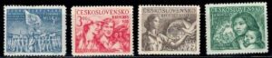 KONGRES CZECHOSŁOWACJA MI.622-625**