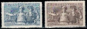 ROBOTNICY CZECHOSŁOWACJA MI.641-642**