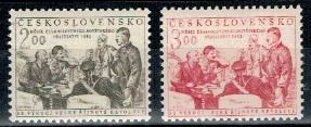 ROCZNICA CZECHOSŁOWACJA MI.768-769**