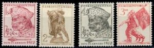 ROCZNICA CZECHOSŁOWACJA MI.761-764**