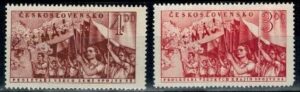 ROCZNICA CZECHOSŁOWACJA MI.727-728**