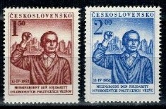 ROCZNICA CZECHOSŁOWACJA MI.719-720**