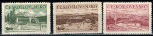 ARCHITEKTURA CZECHOSŁOWACJA MI.657-659**
