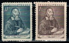 SŁAWNI LUDZIE CZECHOSŁOWACJA MI.717-718**