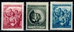DZIEŃ MŁODZIEŻY CZECHOSŁOWACJA MI.712-714**