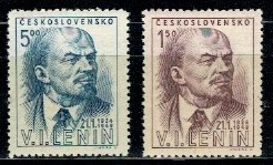 W.LENIN CZECHOSŁOWACJA MI.562-563**