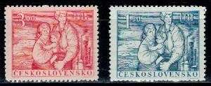 DZIEŃ DZIECKA CZECHOSŁOWACJA MI.550-551**