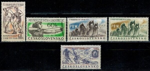 SPORT CZECHOSŁOWACJA MI.1013-1017**