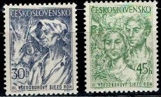 ROCZNICA CZECHOSŁOWACJA MI.906-907**