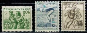 SPORT CZECHOSŁOWACJA MI.856-858**