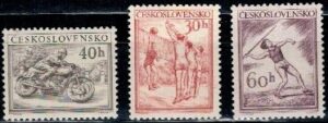 SPORT CZECHOSŁOWACJA MI.823-825**