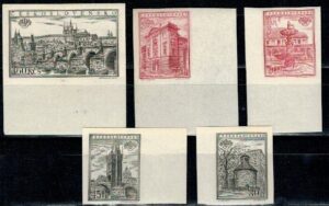 ARCHITEKTURA CZECHOSŁOWACJA MI.934-938B**
