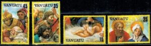 BOŻE NARODZENIE VANUATU MI.640-643I**
