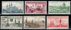ARCHITEKTURA CZECHOSŁOWACJA MI.1002-1007**