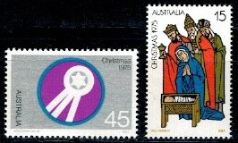 BOŻE NARODZENIE AUSTRALIA MI.595-596**