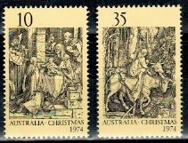 BOŻE NARODZENIE AUSTRALIA MI.562-563**