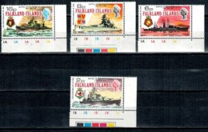 MARYNISTYKA FALKLANDY MI.232-235**