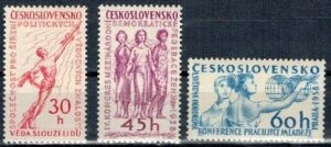 KONGRES CZECHOSŁOWACJA MI.1078-1080**