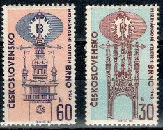 ARCHITEKTURA CZECHOSŁOWACJA MI.1416-1417**