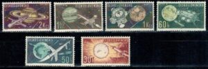 LOT W KOSMOS CZECHOSŁOWACJA MI.1396-1401**