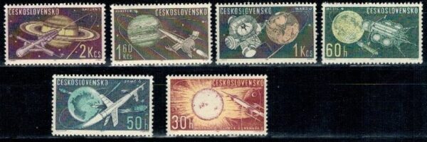 LOT W KOSMOS CZECHOSŁOWACJA MI.1396-1401**