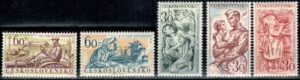 ROCZNICA CZECHOSŁOWACJA MI.1194-1198**