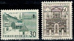 ARCHITEKTURA CZECHOSŁOWACJA MI.1553-1554**