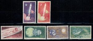 LOT W KOSMOS CZECHOSŁOWACJA MI.1252-1257**
