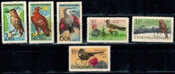 PTAKI CZECHOSŁOWACJA MI.1568-1573**