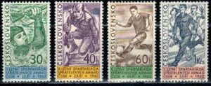 SPARTAKIADA CZECHOSŁOWACJA MI.1351-1354**