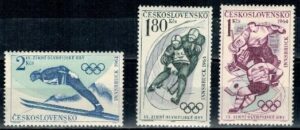 OLIMPIADA ZIMOWA CZECHOSŁOWACJA MI.1447-1448**
