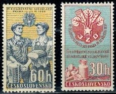 ROLNICTWO CZECHOSŁOWACJA MI.1122-1123**