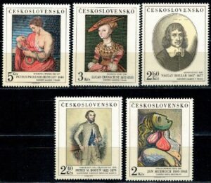 MALARSTWO CZECHOSŁOWACJA MI.2413-2417**