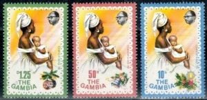 BOŻE NARODZENIE GAMBIA MI.329-331**