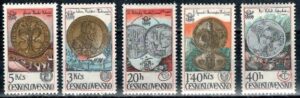 MONETY CZECHOSŁOWACJA MI.2427-2431**