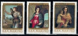BOŻE NARODZENIE SAN MARINO MI.1222-1224**