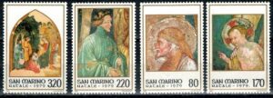 BOŻE NARODZENIE SAN MARINO MI.1201-1204**
