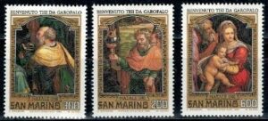BOŻE NARODZENIE SAN MARINO MI.1244-1246**