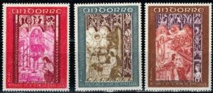RELIGIA ANDORRA HISZPAŃSKA MI.218-220**