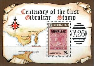 DZIEŃ ZNACZKA GIBRALTAR MI.BL.9**