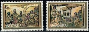 BOŻE NARODZENIE ANDORRA HISZPAŃSKA MI.105-106**