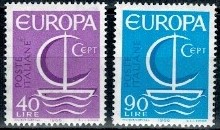 EUROPA CEPT WŁOCHY MI.1215-1216**