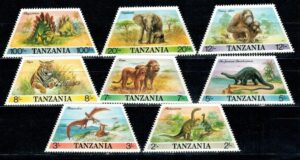 ZWIERZĘTA TANZANIA MI.422-429**