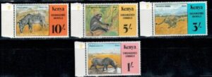 ZWIERZĘTA KENIA MI.348-351**