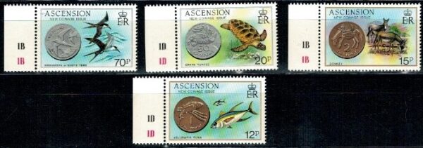ZWIERZĘTA ASCENSION MI.364-367**