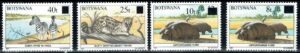 ZWIERZĘTA BOTSWANA MI.505-508**