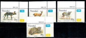 ZWIERZĘTA TRANSKEI MI.226-229**